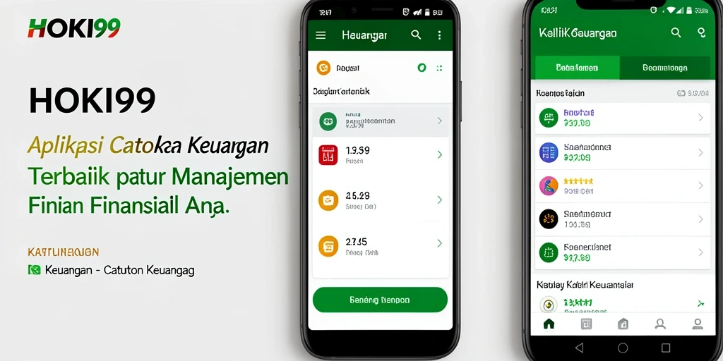 Tampilan antarmuka HOKI99 untuk mencatat keuangan dengan mudah dan sistematis.