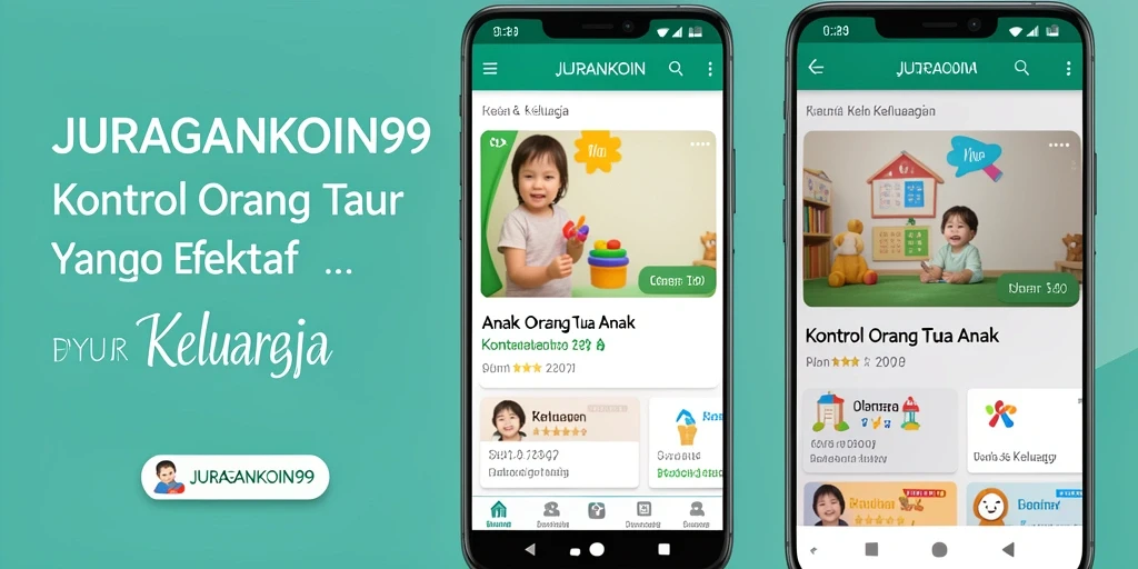 Antarmuka JURAGANKOIN99 yang intuitif untuk kontrol orang tua.