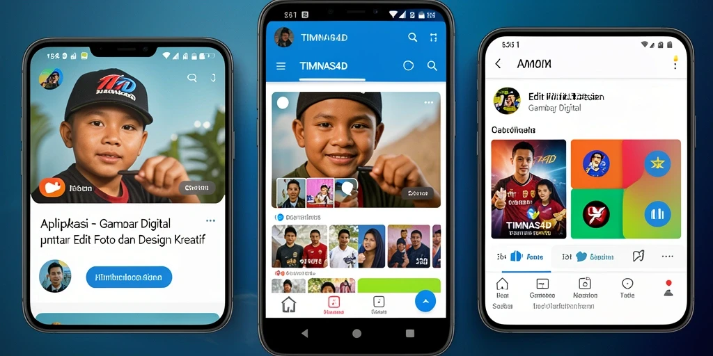 Antarmuka aplikasi TIMNAS4D yang modern dan fungsional untuk edit foto.