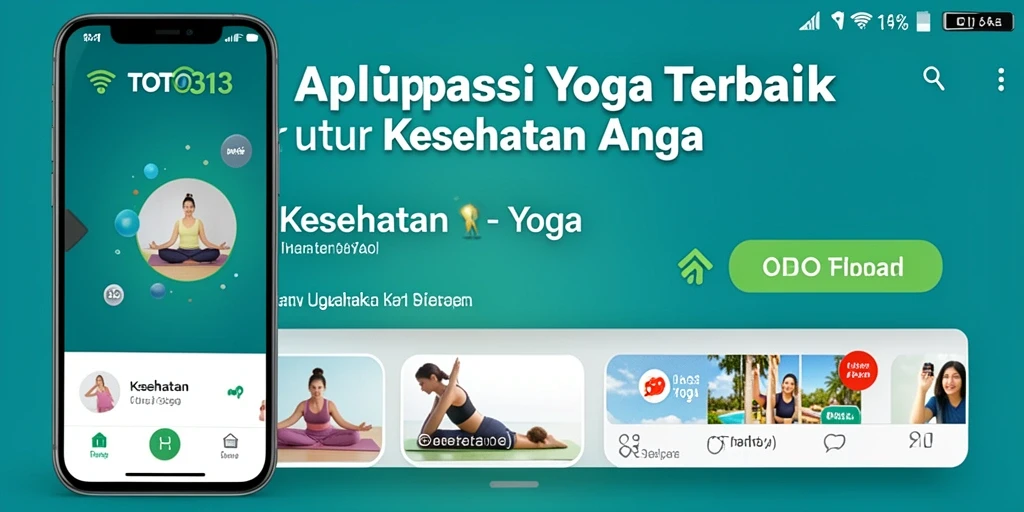 Tampilan antarmuka TOTO313 yang sederhana dan efektif untuk latihan Yoga.