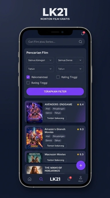 Panduan Registrasi Akun lk21 untuk Pengguna Android