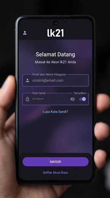 Masuk Akun lk21 untuk Pengguna Android