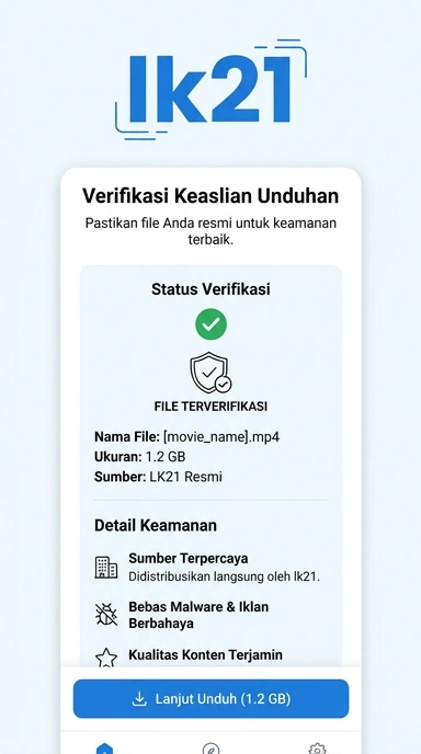 Halaman Resmi APK lk21 untuk Pengguna Android